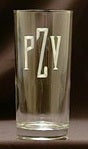 Load image into Gallery viewer, 15oz Monogrammed Tall Beverage Glass
