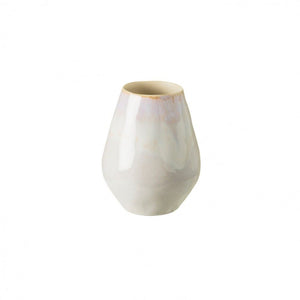Costa Nova Oval Vase 6" Brisa White