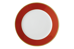 Haviland & Parlon Arc en Ciel Dinner Plate, Terracotta