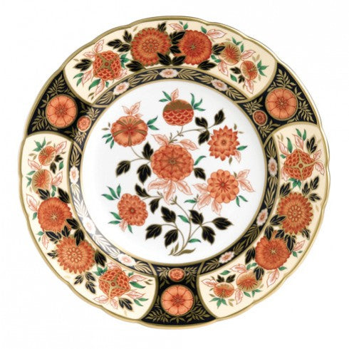 Royal Crown Derby Imari Accent Plate, Antique Chrysanthemum