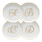 Herend Gold Coaster with Monogram