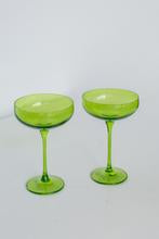 Estelle Champagne Coupes, Set of 2 Forest