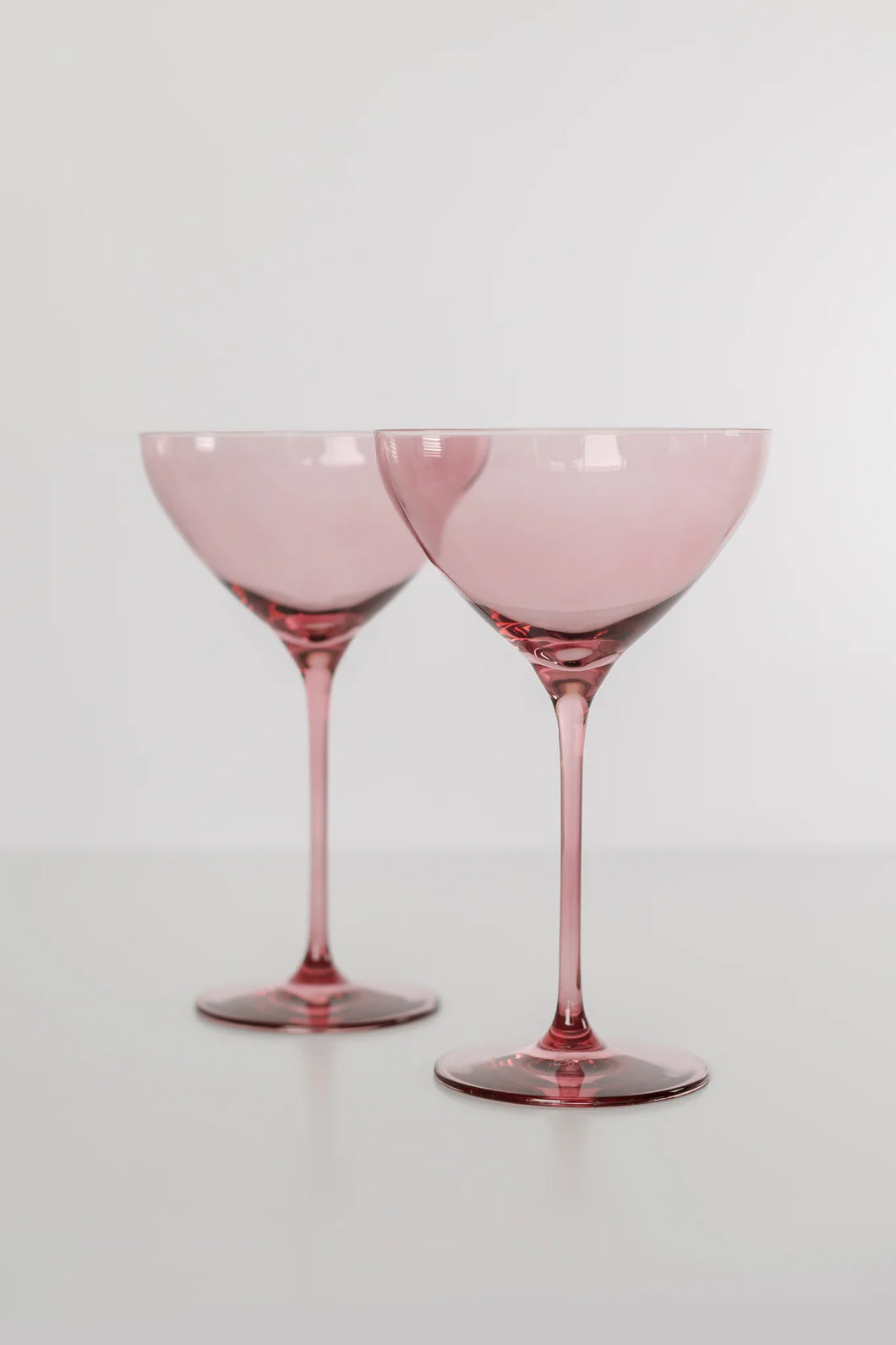 Estelle Martini Glass, Set of 2 Rose