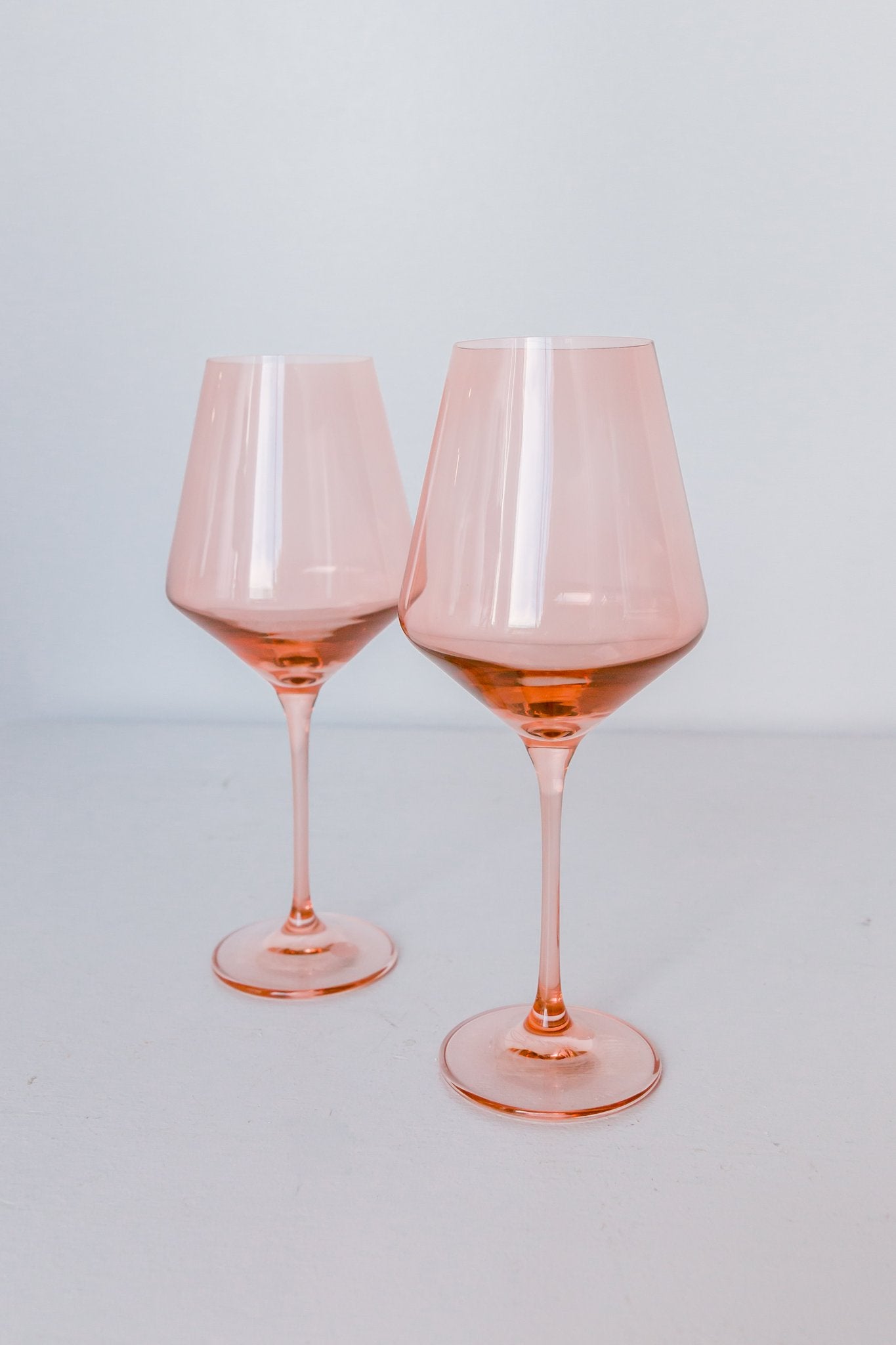 Twine Rosado Stemmed Wine Glass, Set of 2