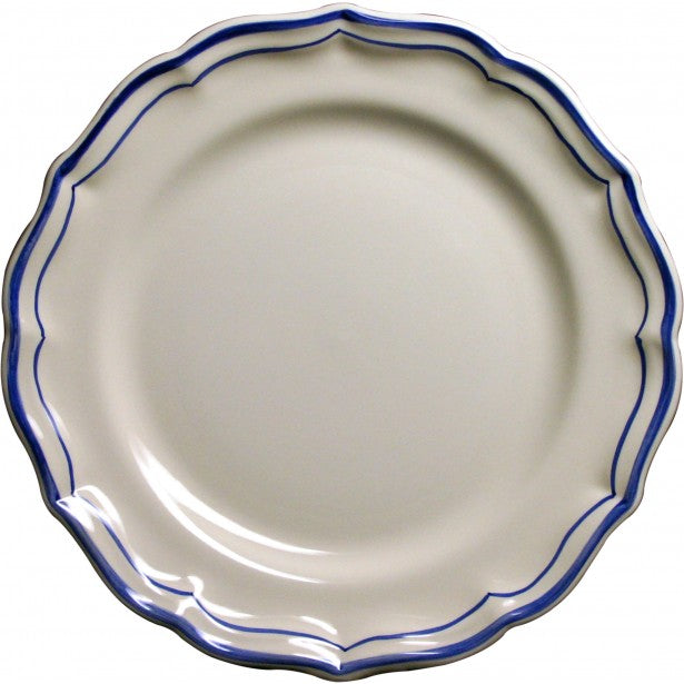 Gien Filet Blue Dinner Plate