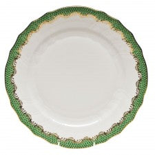 Herend Fish Scale Jade Dinner Plate