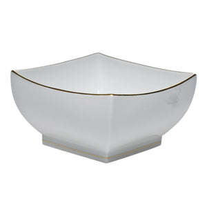 Herend Golden Edge Large Square Bowl