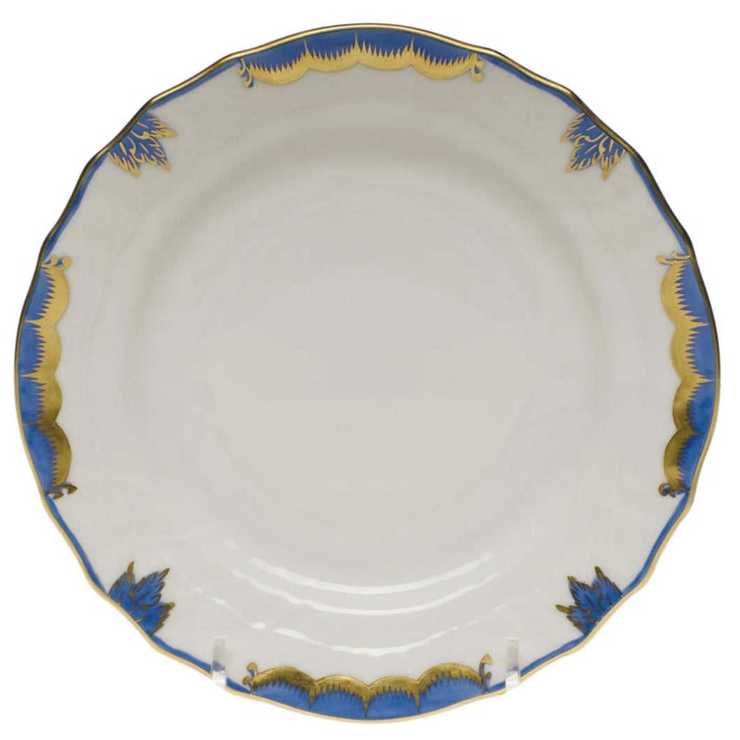 Herend Princess Victoria Blue Bread & Butter Plate