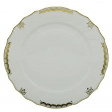 Herend Princess Victoria Dinner Plate, Gray