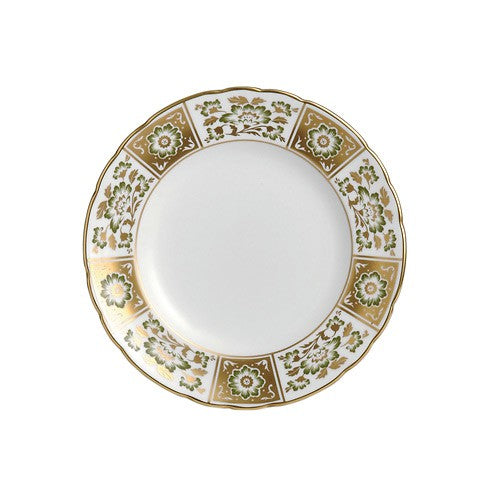 Royal Crown Derby Panel Salad Plate, Green