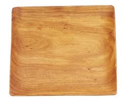 Acacia Wood 12" Square Plate