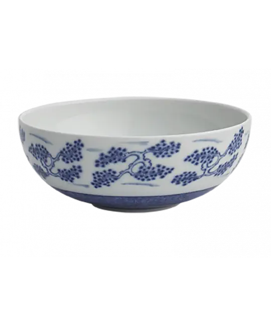 Mottahedeh Blue Shou Cereal Bowl